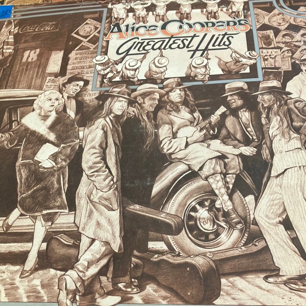Alice Cooper's Greatest Hits Vinyl Record